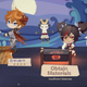 Screenshot of the Genshin Impact cooking event, featuring Childe, Xinyan, Shiki Taishou, and Paimon at a BBQ.